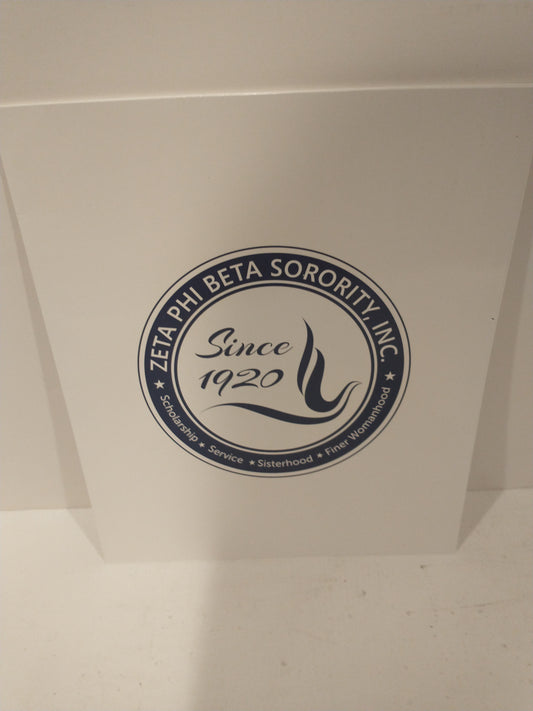 Zeta Phi Beta Folders